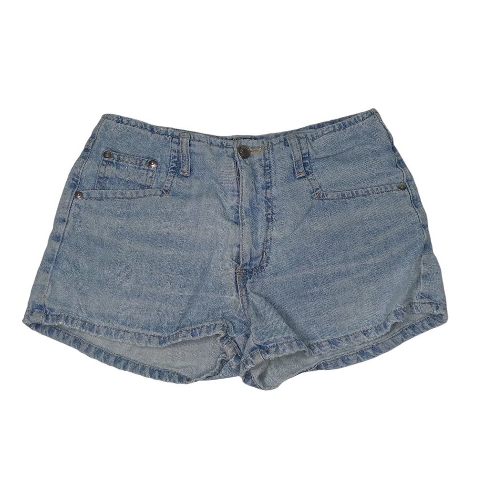 vintage Y2K Paris Blues denim shorts